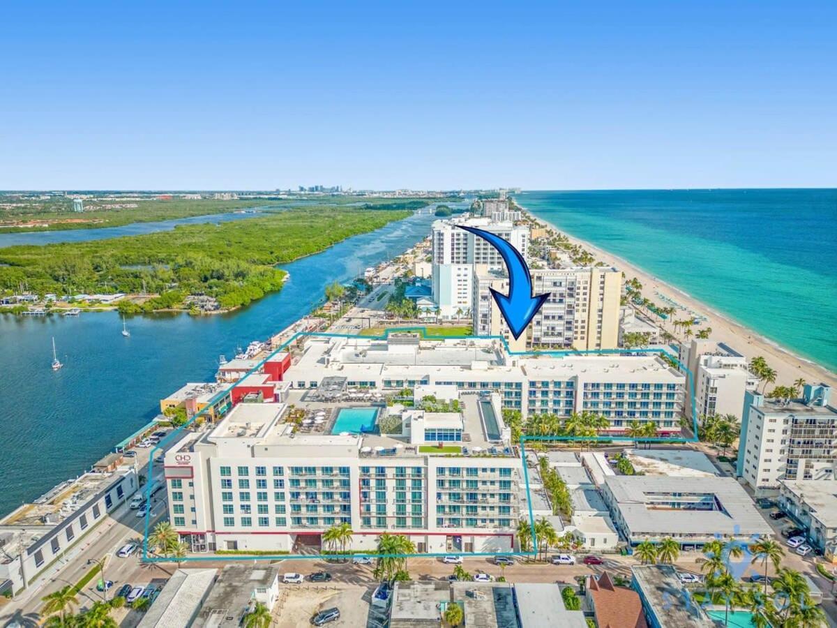 Hollywood Beach Broad - Walk - Amazing Pool - Hot Tub Apartment Exterior photo